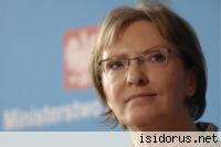 Minister Ewa Kopacz Minister Ewa Kopacz