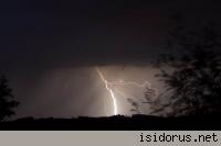 Błyskawice nad Kudową Zdrój Błyskawice nad Kudową Zdrój