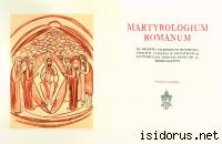 Strona tytułowa Martyrologium Rzymskiego