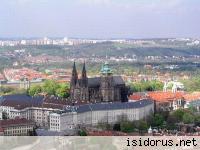 Widok na katedrę śś Wita, Wacława i Wojciecha w Pradze