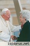 Chiara Lubich z Ojcem Świętym Chiara Lubich z Ojcem Świętym