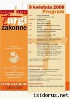 Plakat Targów Zakonnych 2008 Plakat Targów Zakonnych 2008