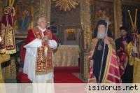 Na zdjęciu Benedykt XVI w trakcie wizyty w Konstantynopolu 