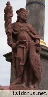 Kamenná socha sv. Václava 